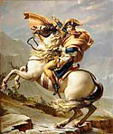 Napoleon tågar över Alperna