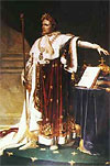 Kejsar Napoleon I i kr&ouml;ningsdr&auml;kt